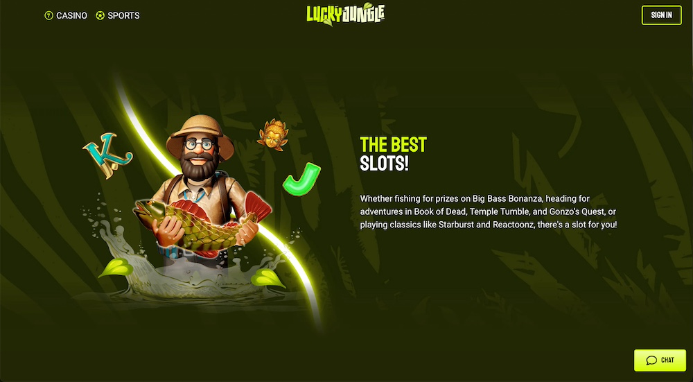 Lucky Jungle Casino review