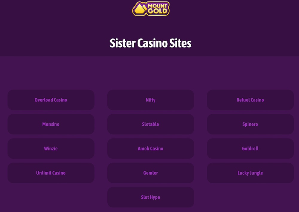Mount Gold systercasino Mount Gold systercasino