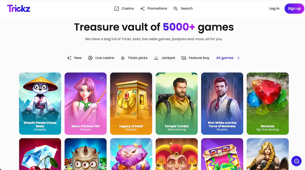 Trickz casino slots