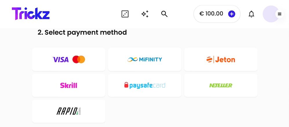 Trickz casino withdrawal