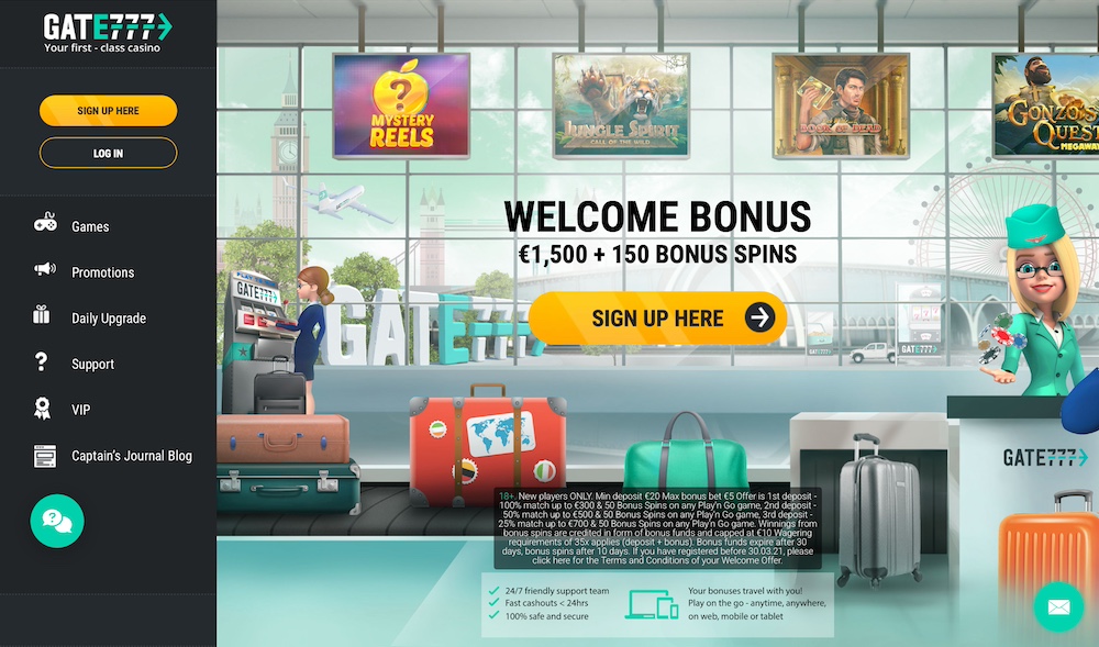 Gate777 Casino review