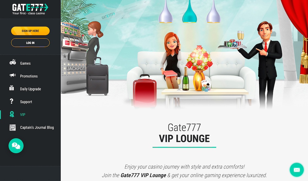 Gate777 uttag