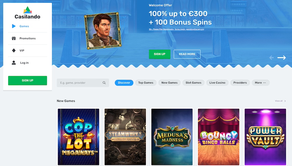 Casilando Casino review